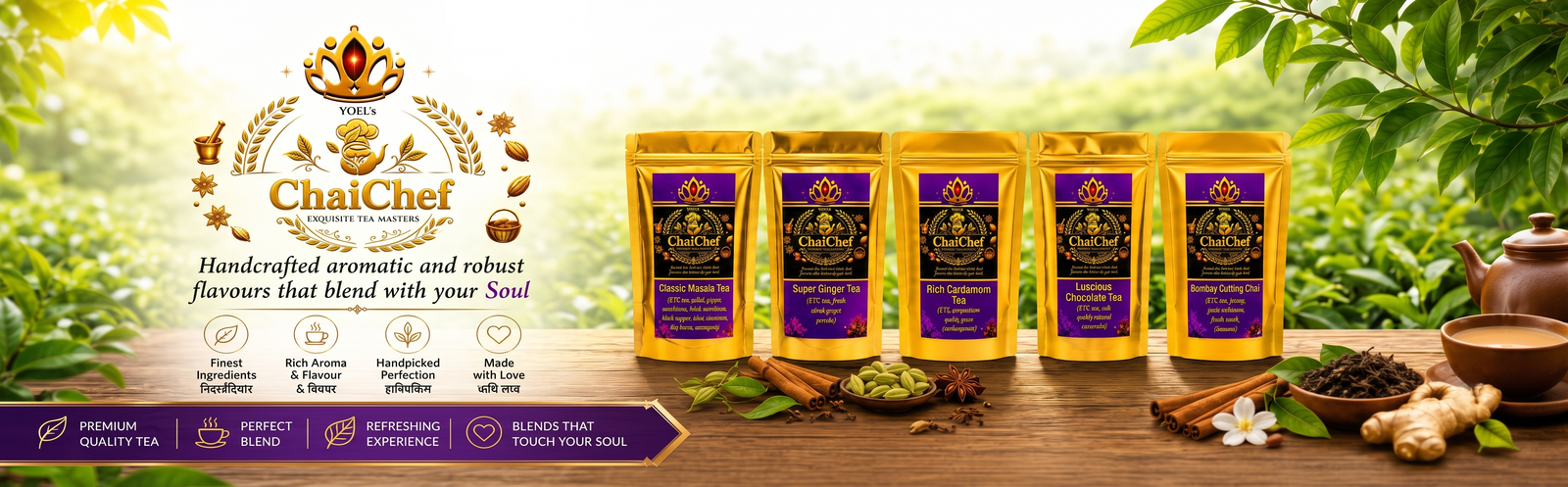 YOEL’s ChaiChef Tea Experience